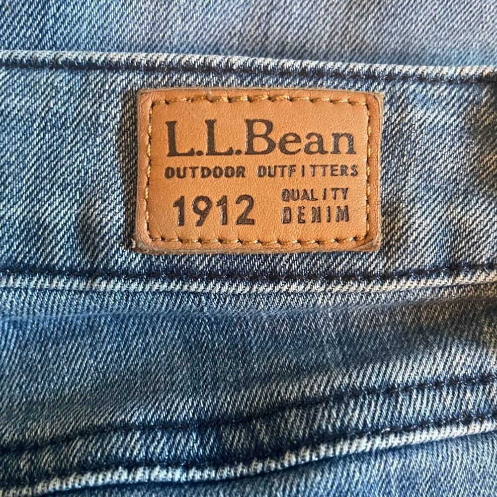 295. LL Bean Favorite Fit Womens Jeans, Size 16, EUC - Picture 6 of 7